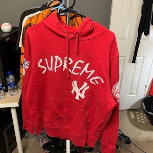 Supreme x 47 brand Yankees hoodie